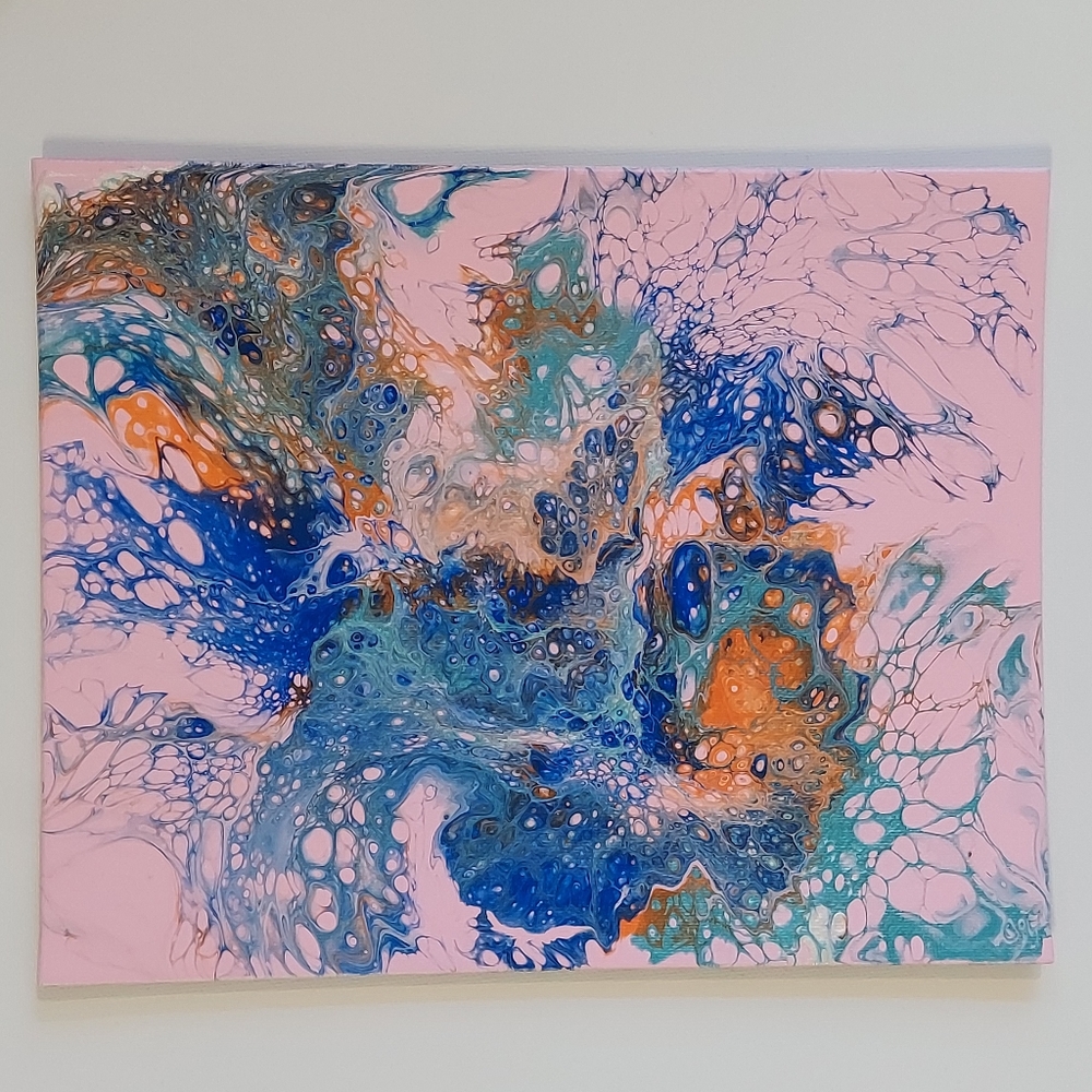 Acrylic painting